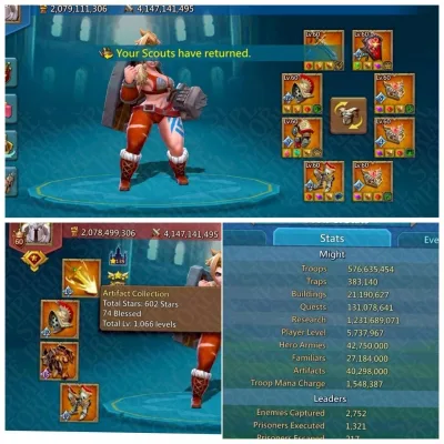 Full champs +1320%