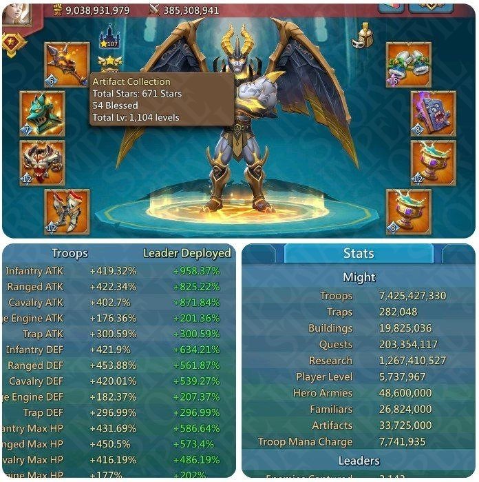 Monstrous RL account