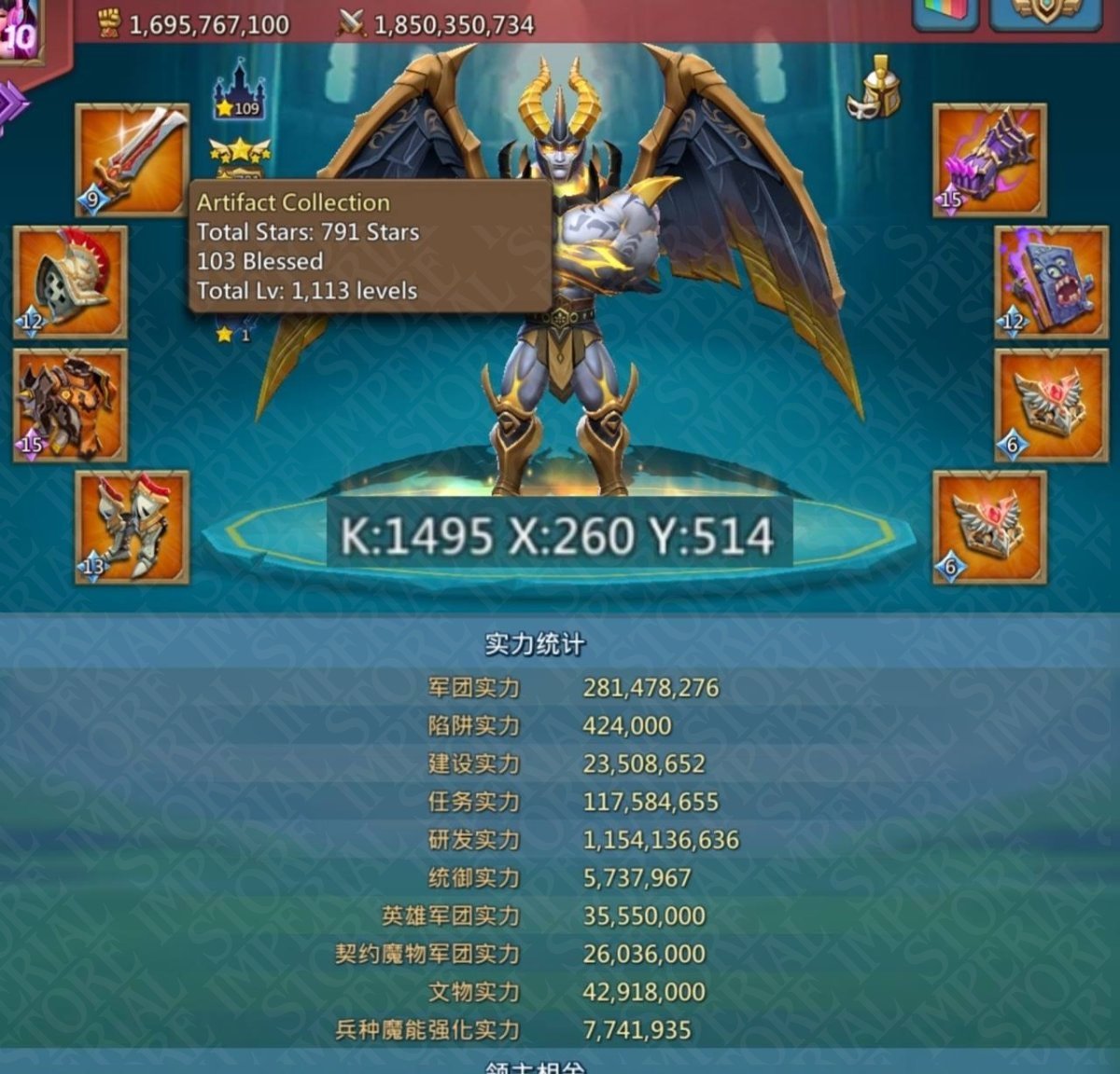 Strong Champ RL k1495 +1390%