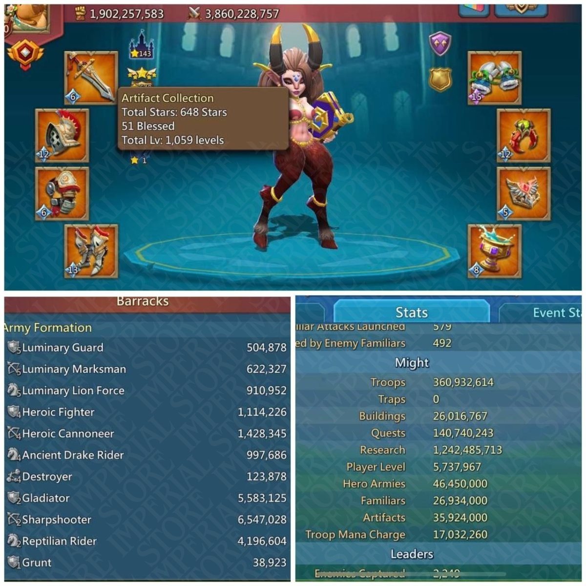 Strong-Lead +1420 Stats